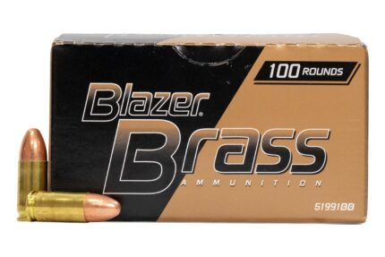CCI Blazer Brass 9mm 115gr FMJ 100rd