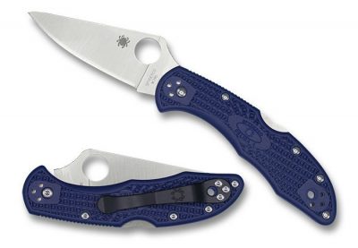 Spyderco Delica 4 BLUE FRN