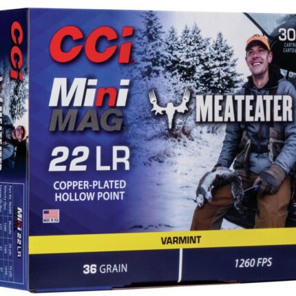 CCI 22 LR Mini Mag 36gr HP (Meat Eater)