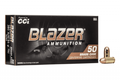 CCI Blazer Brass 380 Auto 95gr