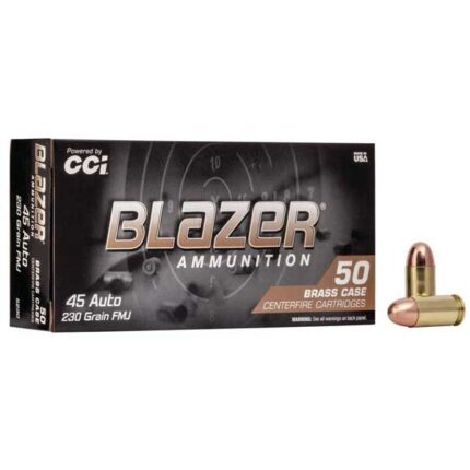 CCI Blazer Brass 45 ACP 230gr FMJ