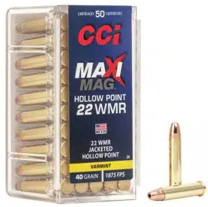 CCI Maxi-Mag 22 WMR 40gr JHP — Victory Ridge Sports