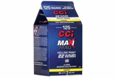 CCI Maxi-Mag HP 22 WMR 40gr