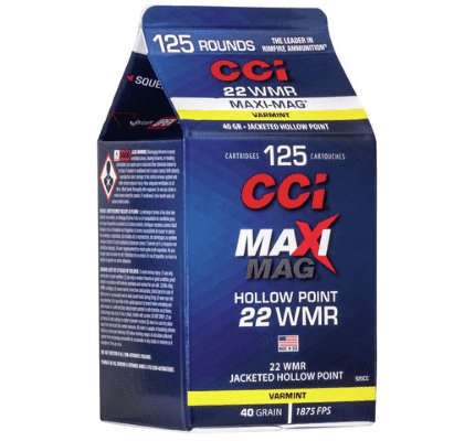 CCI Maxi-Mag HP 22 WMR 40gr