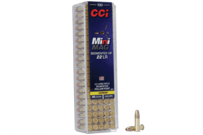 CCI Mini-Mag 22LR Segmented HP 40gr