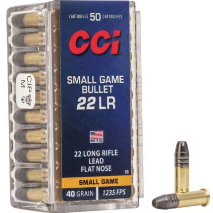 CCI Premium 22lr Small Game 40gr LFN