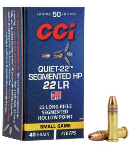 CCI Quiet-22 Segmented HP 22lr 40gr