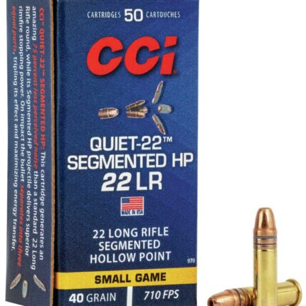 CCI Quiet-22 Segmented HP 22lr 40gr