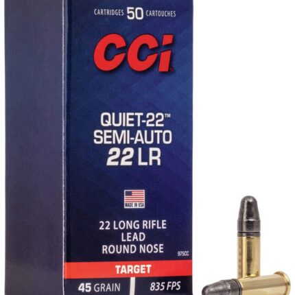 CCI Quiet-22 Semi-Auto 22Lr 45gr LRN