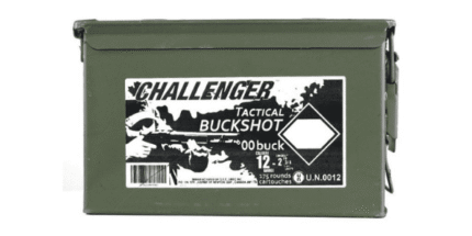 Challenger Tactical Ammo Can 12ga 2-3/4in #00 Buckshot 175rd