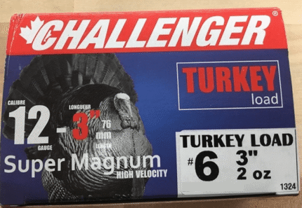 Challenger Turkey 12ga 3in