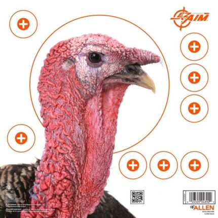 Allen EZ-Aim Paper 4 Color Turkey Patterning Target