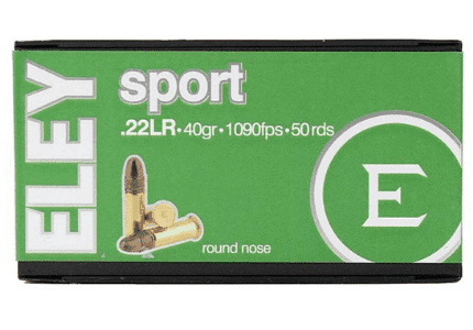 Eley Sport 22LR 40gr LRN