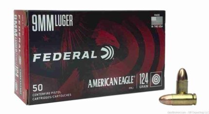 Federal AE 9mm 124gr FMJ