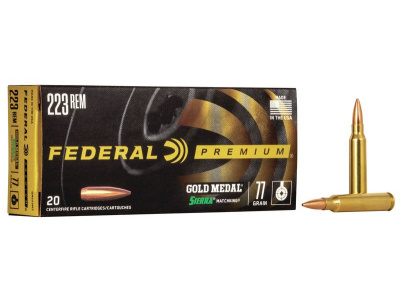 Federal Premium Gold Medal 223 Rem