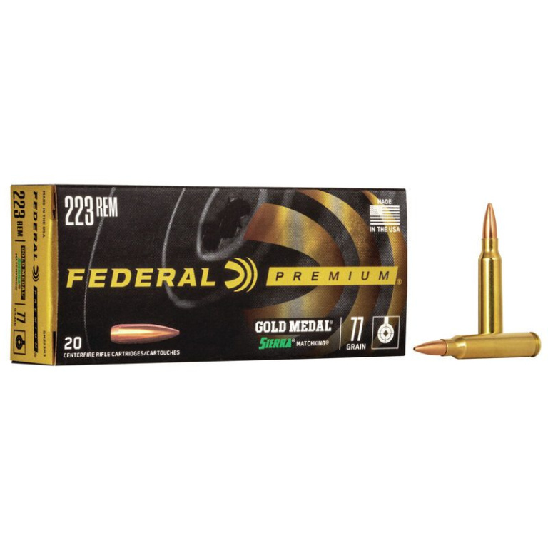 Federal Premium Gold Medal 223 Rem