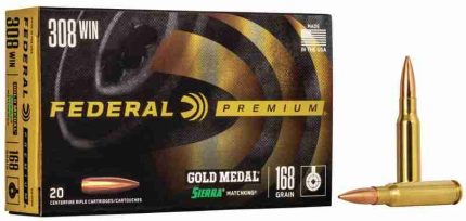 Federal Premium 308 WIN Gold Medal SMK