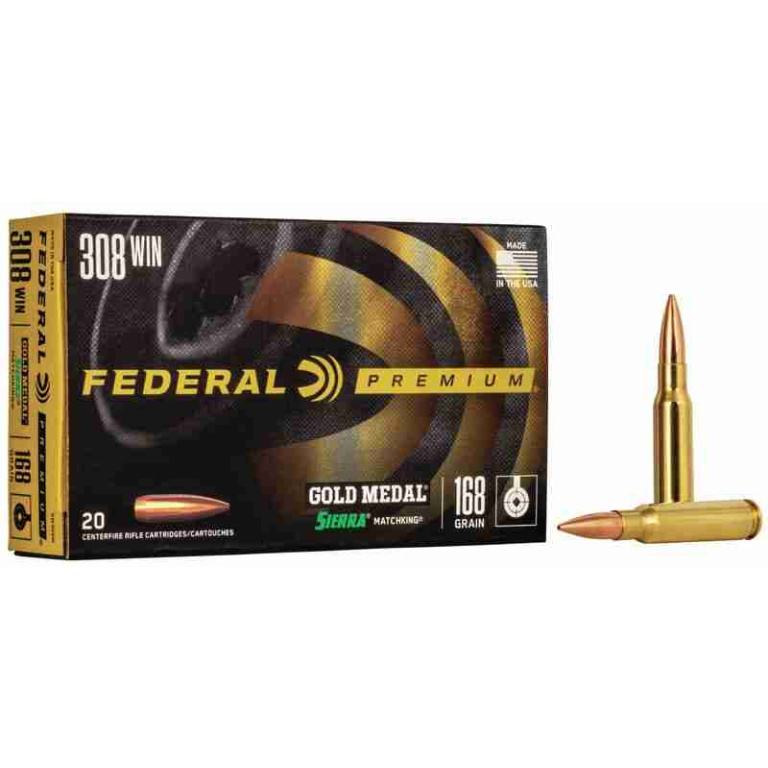 Federal Premium 308 WIN Gold Medal SMK