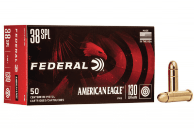 Federal AE 38 Spl 130gr FMJ