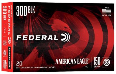 Federal AE 300 BLK 150gr FMJ-BT