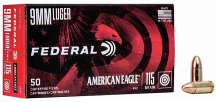 Federal AE 9mm 115gr FMJ