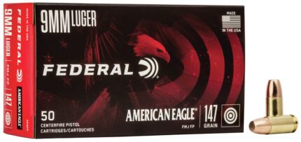 Federal AE 9mm 147gr FMJ-FP