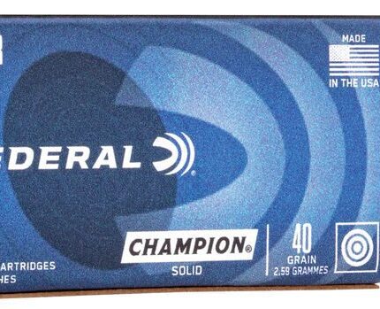 Federal Champion Training 22lr 40gr HV Solid