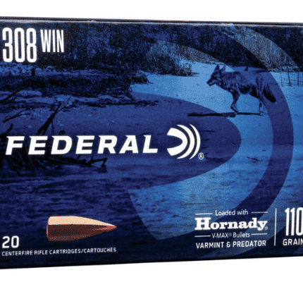 Federal Hornady V-Max 308 WIN 110gr