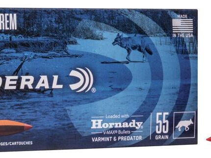 Federal Hornady VMAX 22-250 REM 55gr