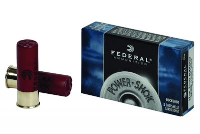 Federal Power Shok 12ga 2-3/4in #00 Buckshot