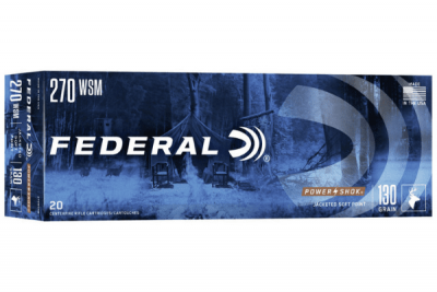 Federal Power Shok 270 Win Short Mag 130gr