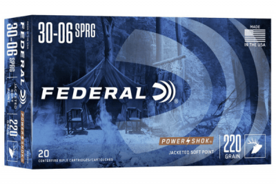 Federal Power Shok 30-06 Springfield 220gr