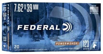 Federal Power Shok 7.62x39mm 123gr