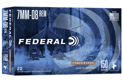Federal Power Shok 7mm-08 Rem 150gr