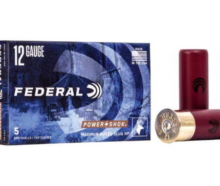 Federal Power Shok Hollow Point Slug 12ga 2-3/4" 1oz
