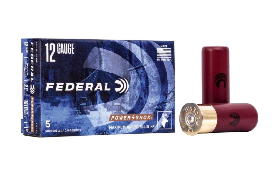 Federal Power Shok Rifled Slug 01 Federal Power Shok Hollow Point Slug 12ga 2-3/4" 1oz