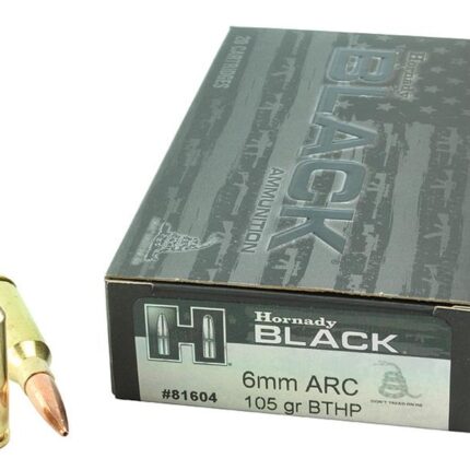 Hornady Black 6mm ARC 105gr BTHP
