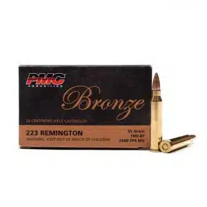 PMC Bronze 223 Rem 55gr FMJ-BT — Victory Ridge Sports