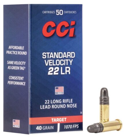 CCI Standard Velocity 22Lr 40gr LRN