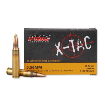 PMC X-TAC 5.56 NATO 55 Gr FMJ-BT
