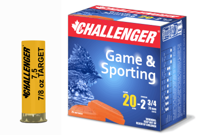 Challenger Game and Sporting 20ga 2-3/4in 1200fps #7.5