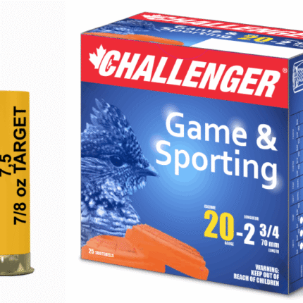 Challenger Game and Sporting 20ga 2-3/4in 1200fps #7.5