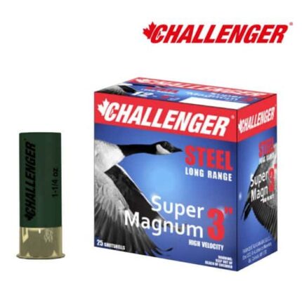Challenger Steel Super Magnum 12ga 3in #4
