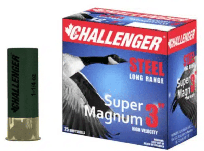 Challenger Steel Super Mag 12ga 3in #4
