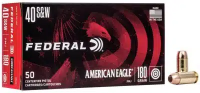 Federal AE 40 S&W 180gr FMJ — Victory Ridge Sports