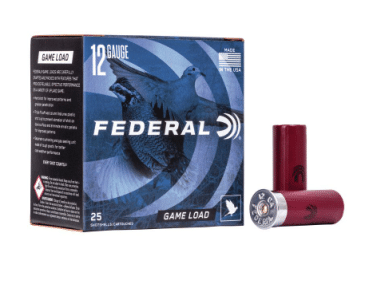 Federal Game Load 12ga 2-3/4in 1255fps #8