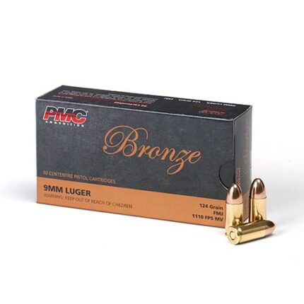 PMC Bronze 9mm 124gr FMJ