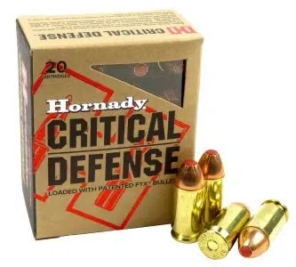 Hornady Critical Defense 45 Auto 185gr FTX — Victory Ridge Sports
