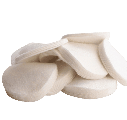 Pro Shot Round Cleaning Patches 100% Cotton