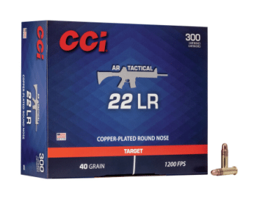 CCI AR Tactical 22LR 40gr 300rd box
